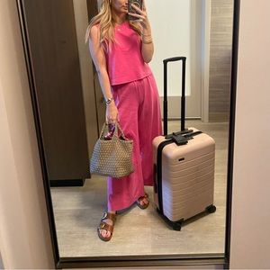 Z Supply Pink Matching Lounge Set